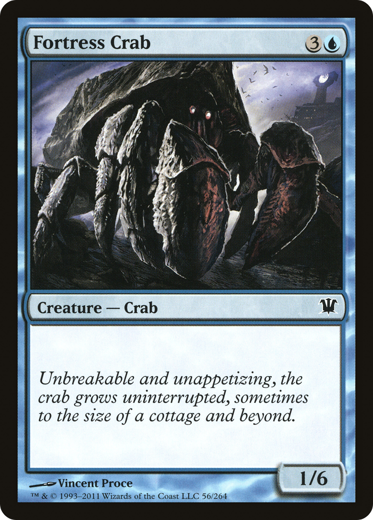 Fortress Crab (056) - Innistrad