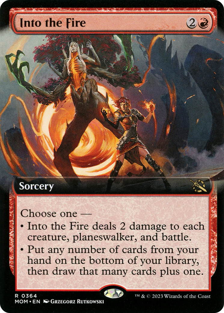 Into the Fire (Extended Art) (364) - March of the Machine