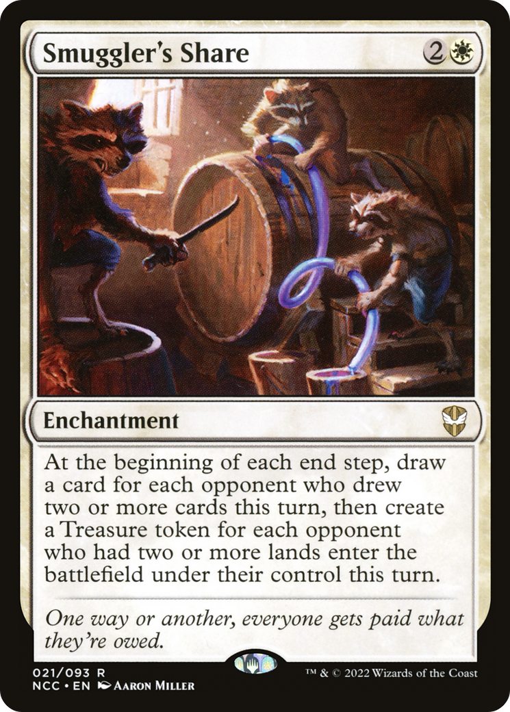 Smuggler's Share (021) - New Capenna Commander