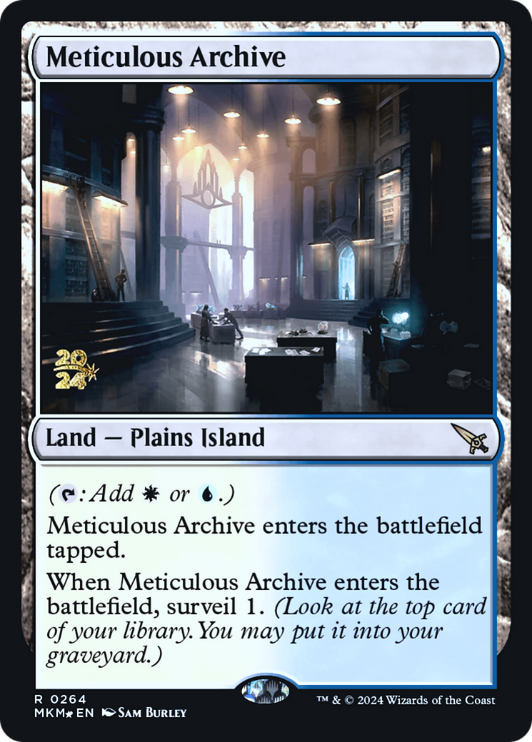 Meticulous Archive (264) Foil - Murders at Karlov Manor Promos