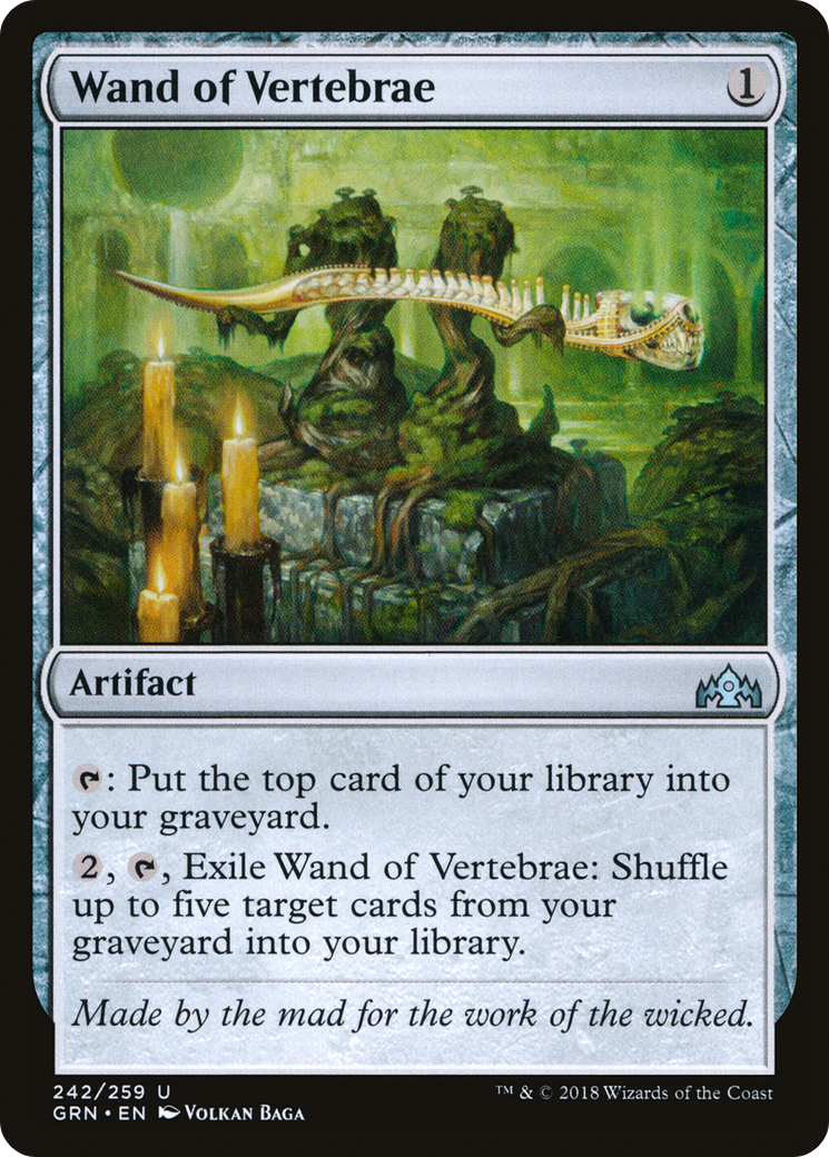 Wand of Vertebrae (242) - Guilds of Ravnica