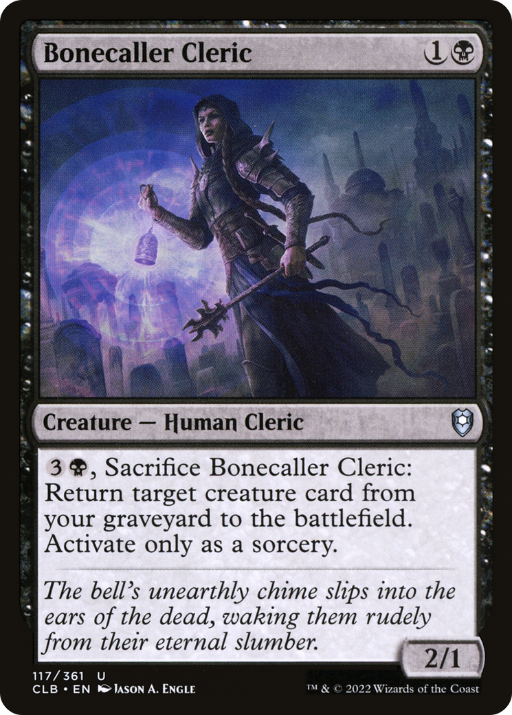 Bonecaller Cleric (117) - Commander Legends: Battle for Baldur's Gate