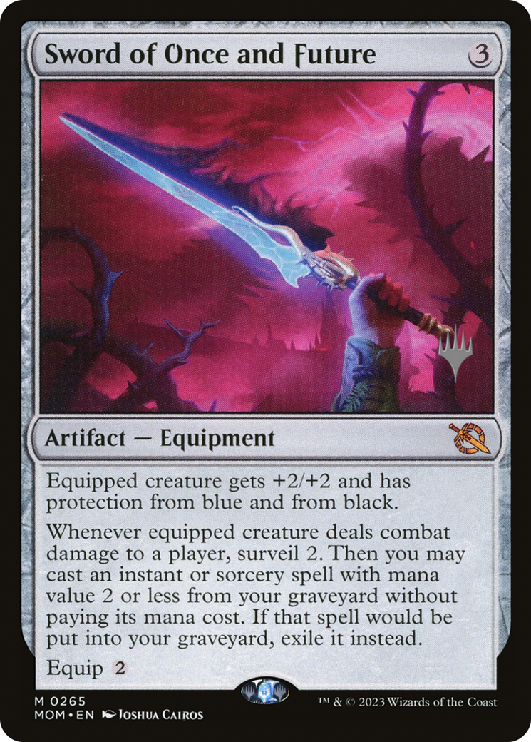 Sword of Once and Future (265) Foil - March of the Machine Promos