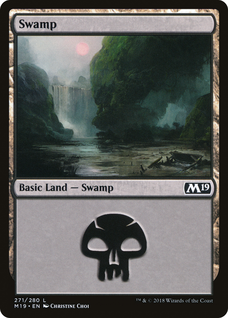 Swamp (271) Foil - Core Set 2019