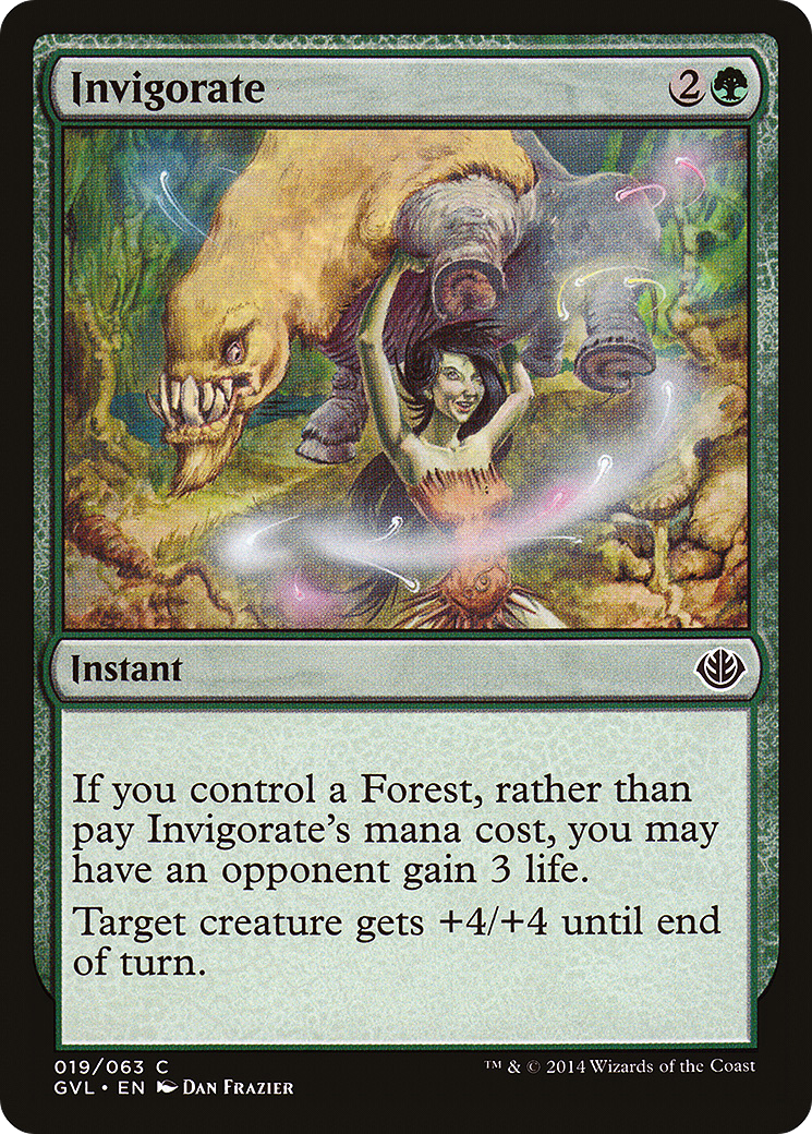Invigorate - Duel Decks Anthology: Garruk vs. Liliana