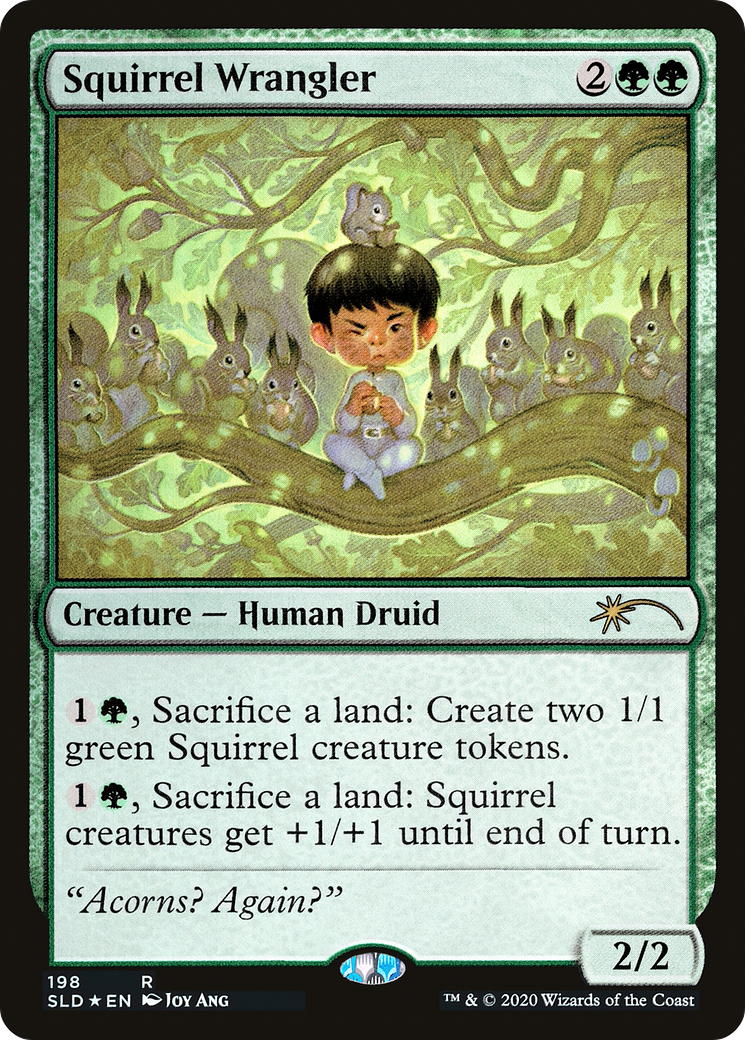 Squirrel Wrangler (198) Foil - Secret Lair Drop