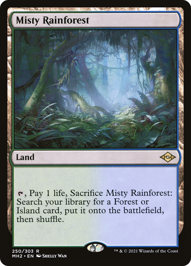 Misty Rainforest (250) - Modern Horizons 2