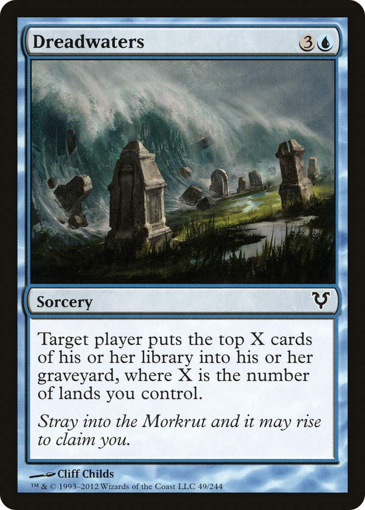 Dreadwaters (049) Foil - Avacyn Restored