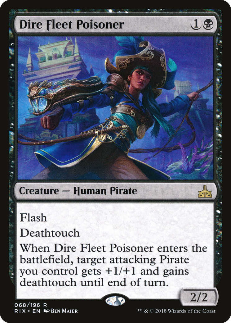 Dire Fleet Poisoner (068) - Rivals of Ixalan