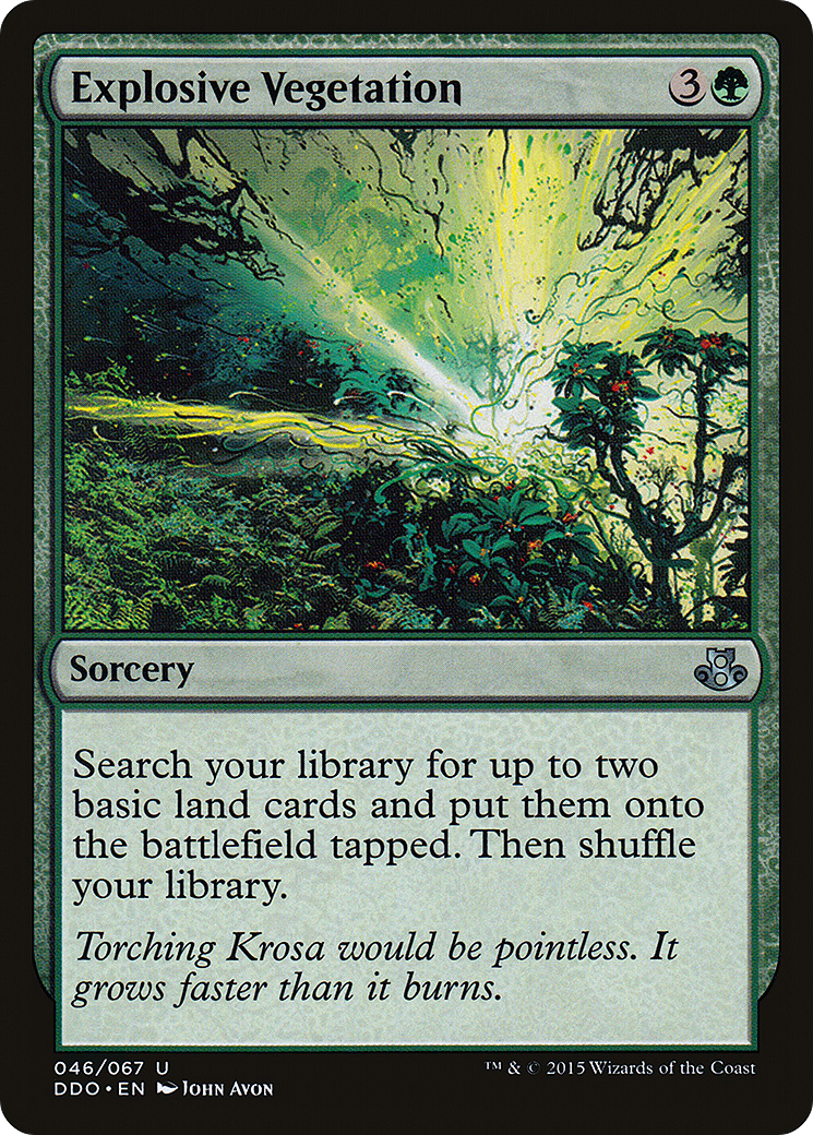 Explosive Vegetation (046) - Duel Decks: Elspeth vs. Kiora
