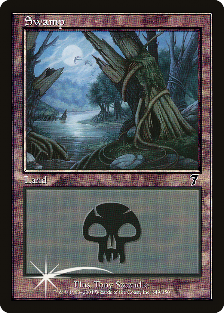Swamp (349) - Seventh Edition