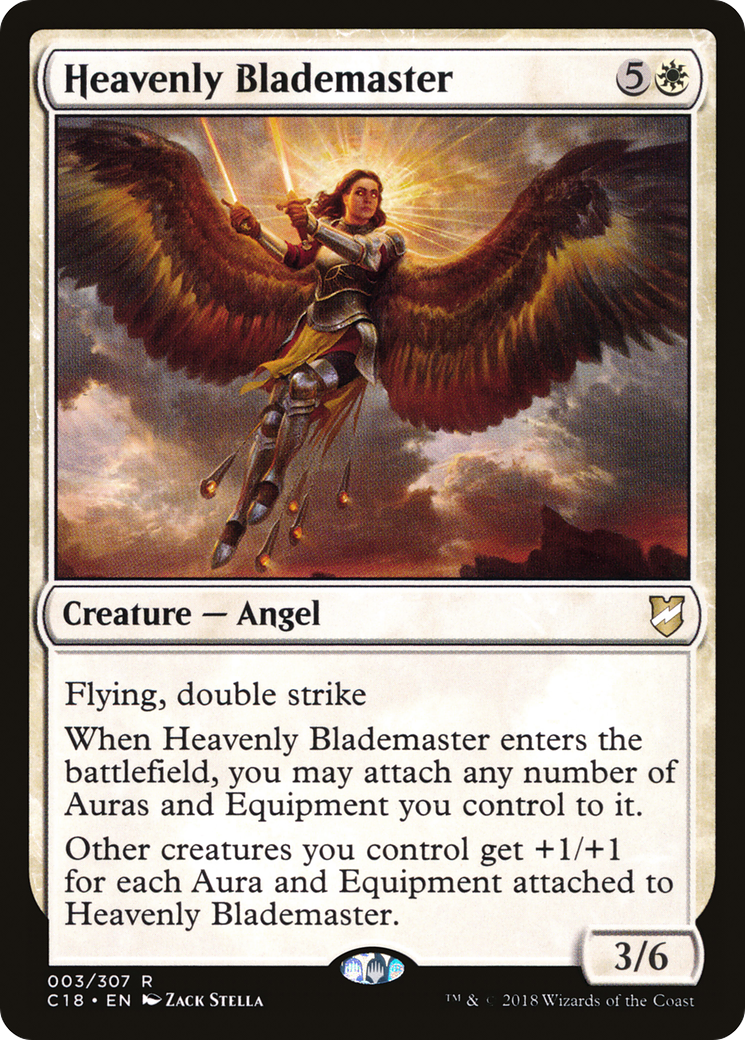 Heavenly Blademaster (003) - Commander 2018