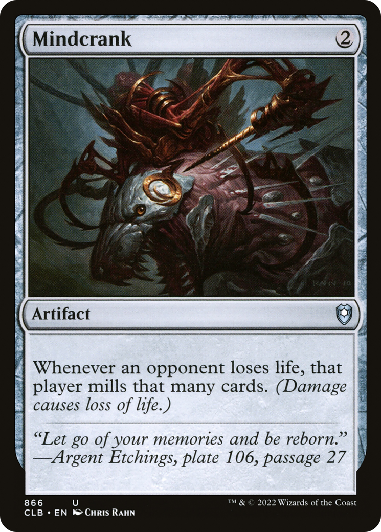 Mindcrank (866) - Commander Legends: Battle for Baldur's Gate