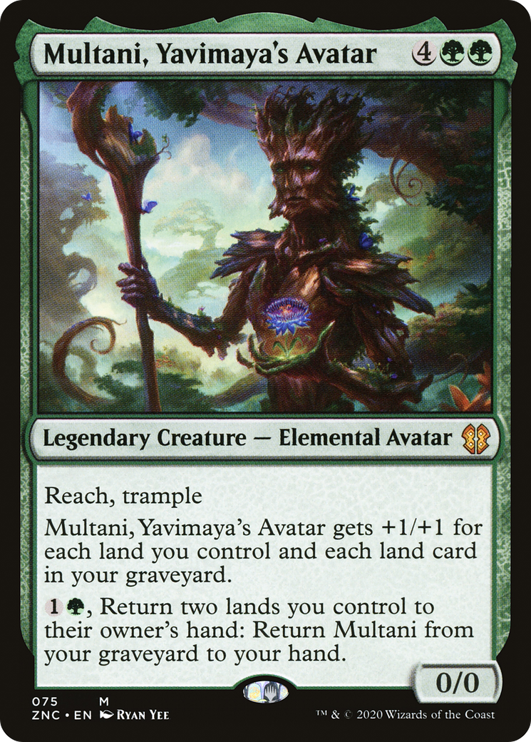 Multani, Yavimaya's Avatar (075) - Zendikar Rising Commander