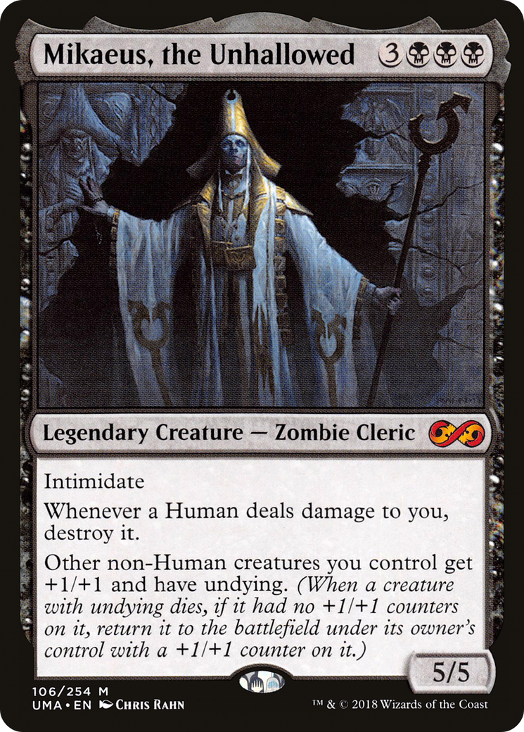 Mikaeus, the Unhallowed (106) Foil - Ultimate Masters