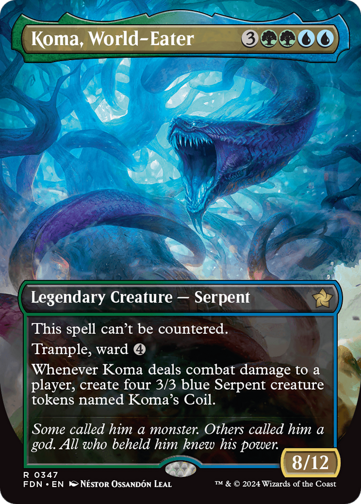 Koma, World-Eater (Borderless) (347) - Foundations