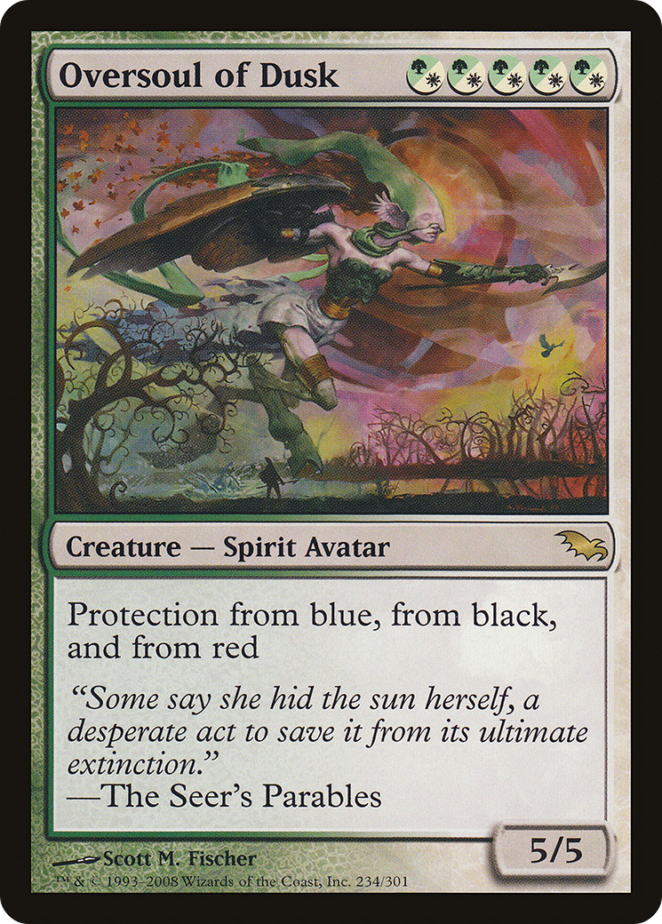 Oversoul of Dusk (234) Foil - Shadowmoor