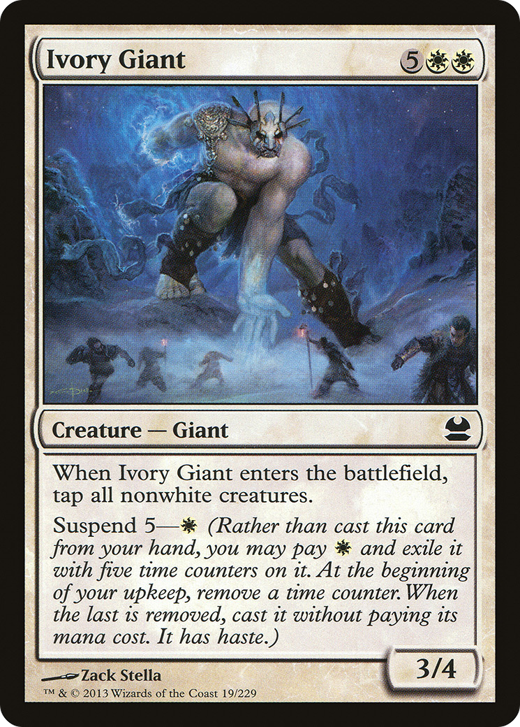 Ivory Giant (019) - Modern Masters