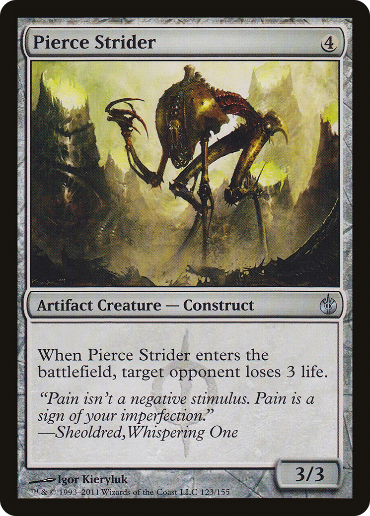 Pierce Strider (123) Foil - Mirrodin Besieged