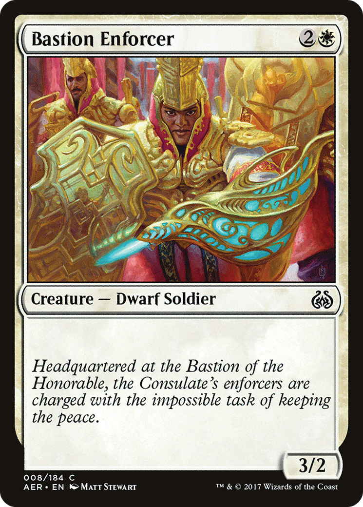 Bastion Enforcer (008) - Aether Revolt