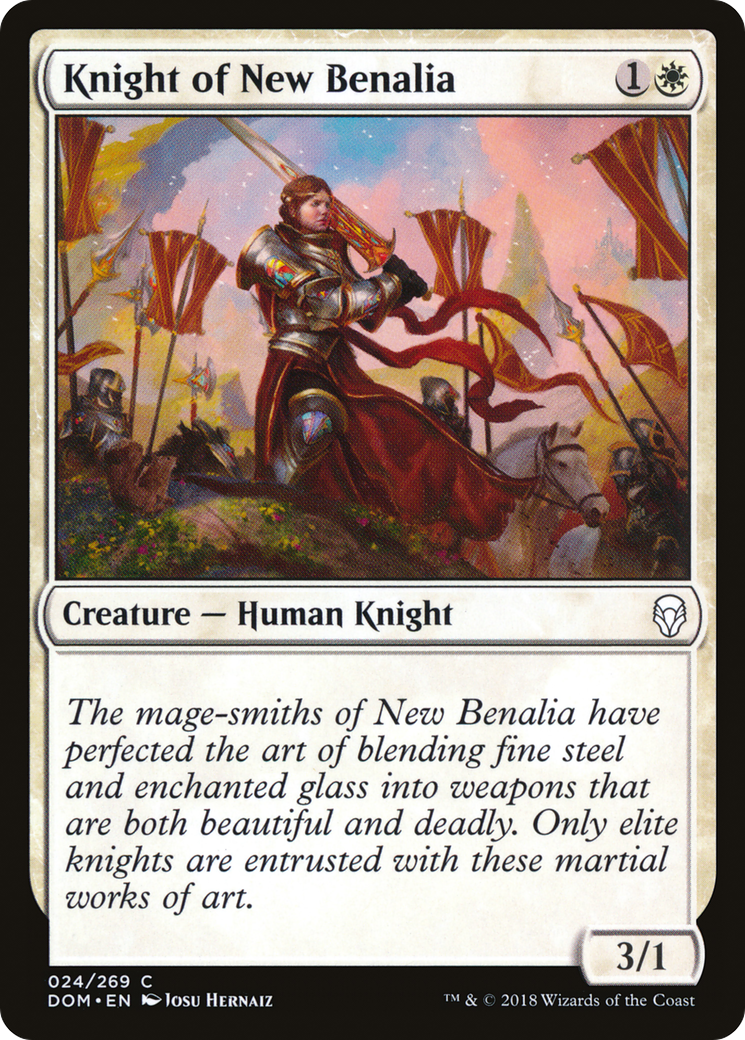 Knight of New Benalia (024) Foil - Dominaria
