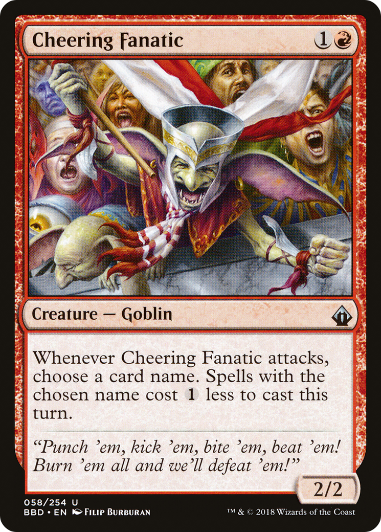 Cheering Fanatic (058) - Battlebond