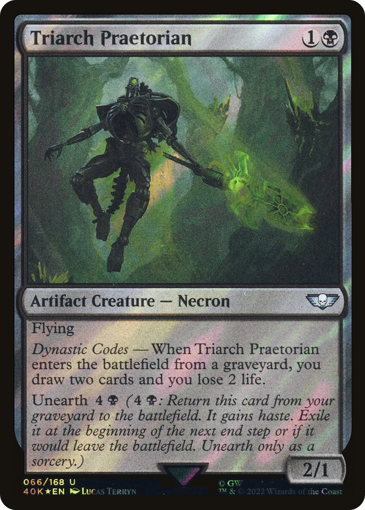 Triarch Praetorian (066) Surge Foil - Warhammer 40,000 Commander