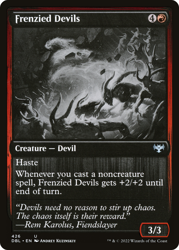 Frenzied Devils (426) - Innistrad: Double Feature