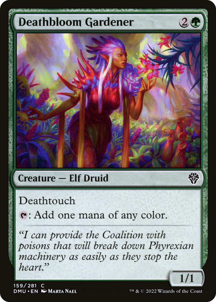 Deathbloom Gardener (159) - Dominaria United