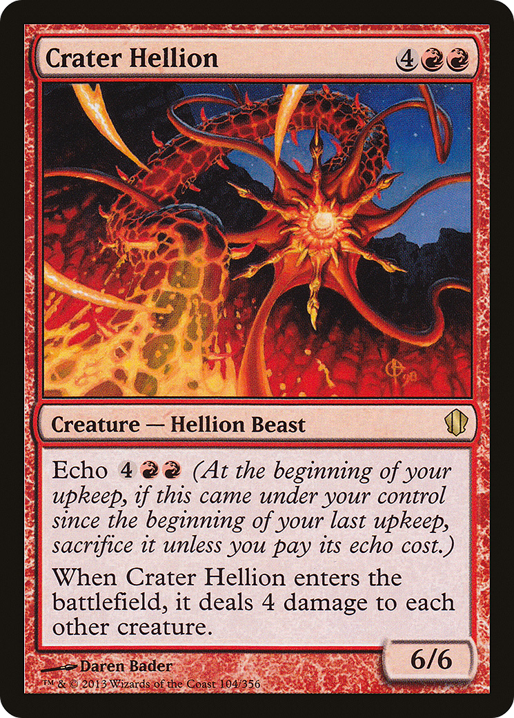 Crater Hellion (104) - Commander 2013