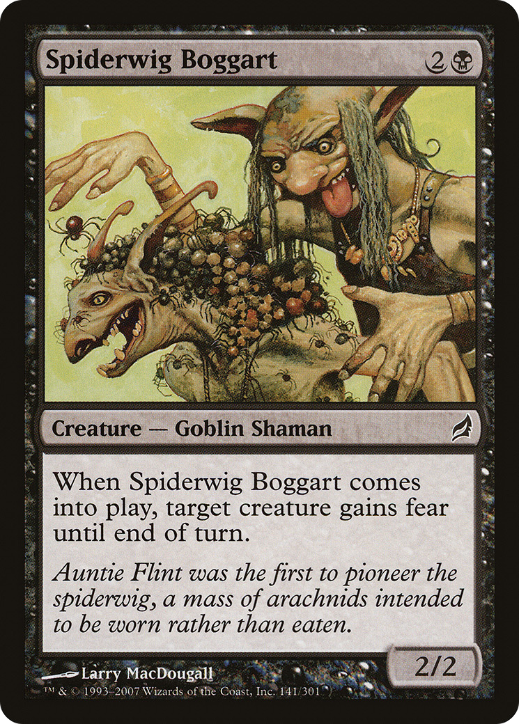 Spiderwig Boggart (141) Foil - Lorwyn