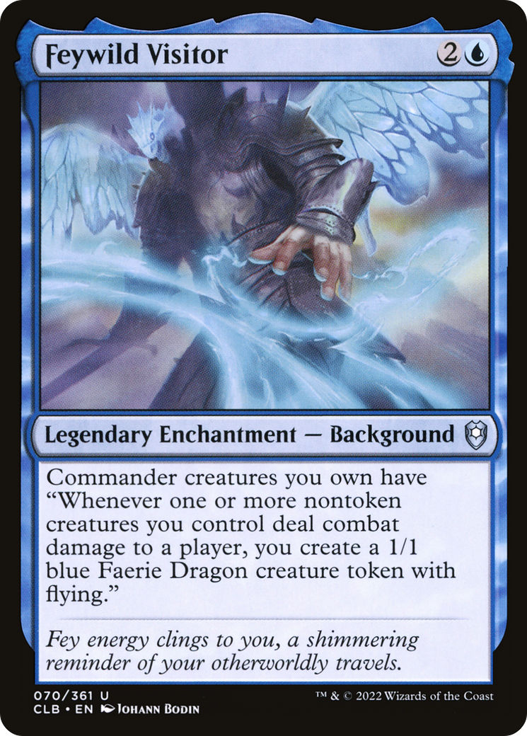 Feywild Visitor (070) Foil - Commander Legends: Battle for Baldur's Gate