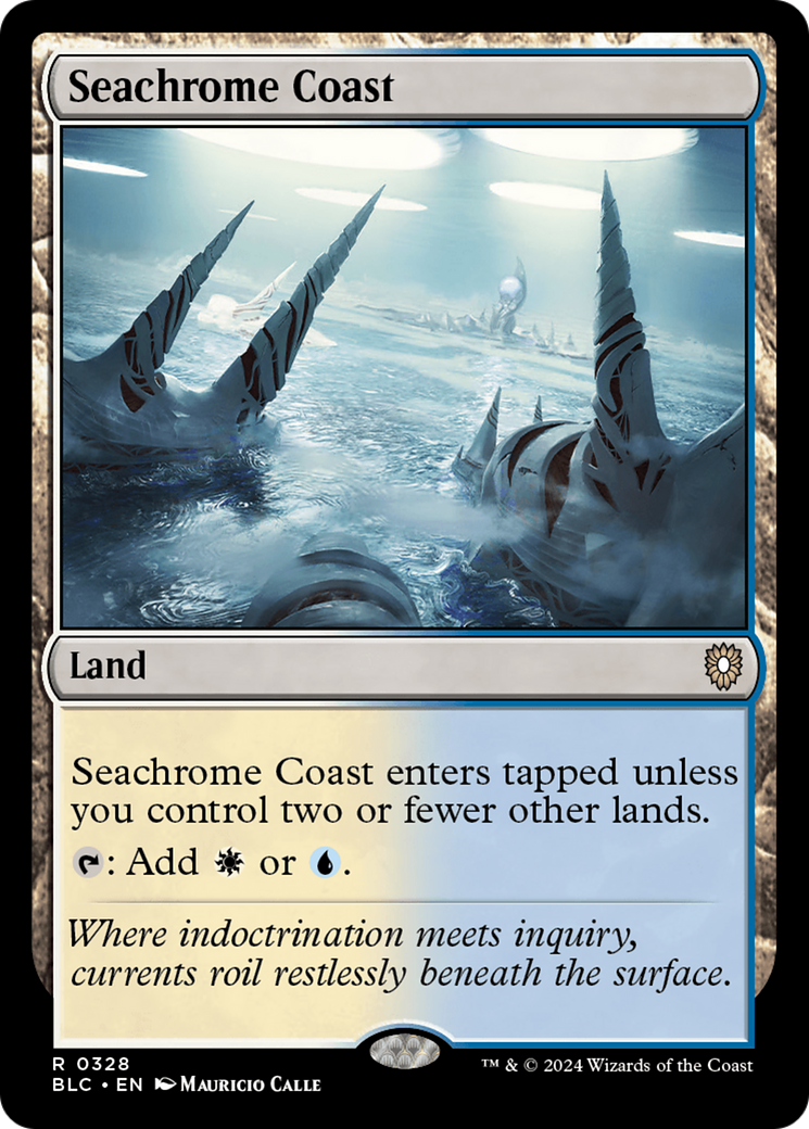 Seachrome Coast (328) - Bloomburrow Commander