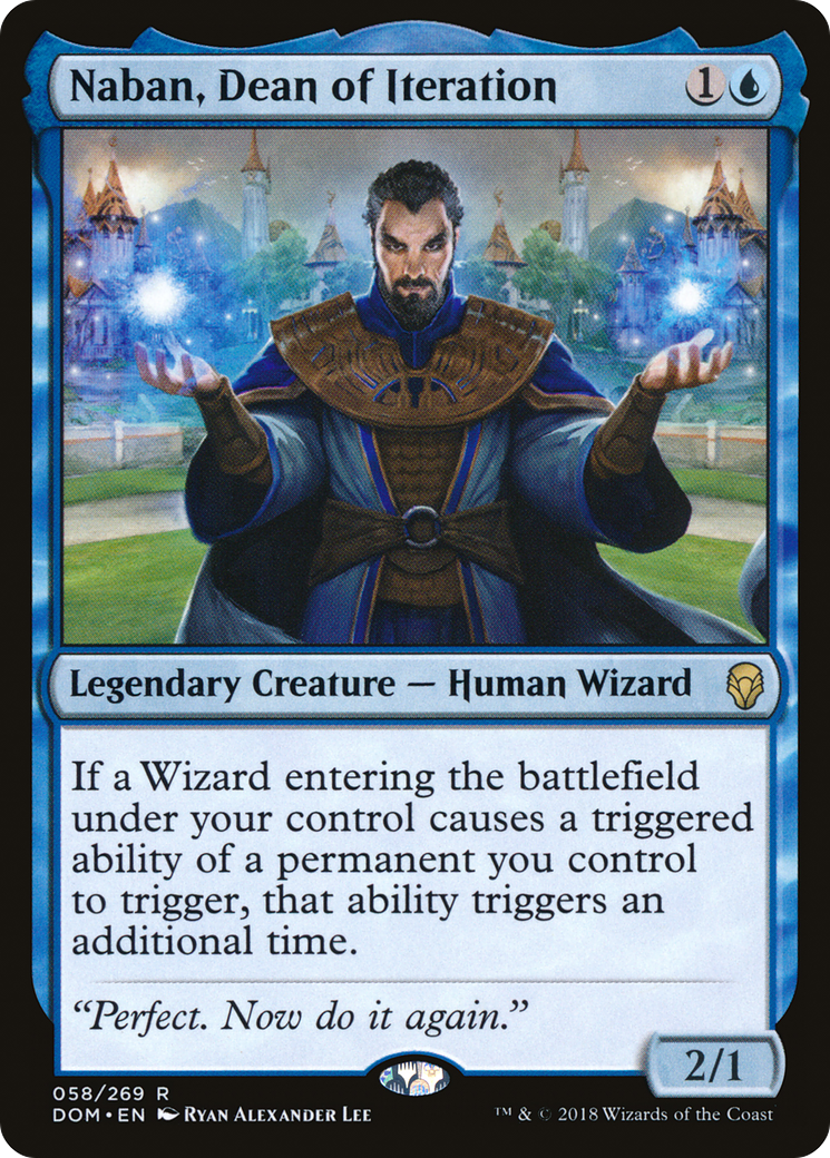 Naban, Dean of Iteration (058) Foil - Dominaria