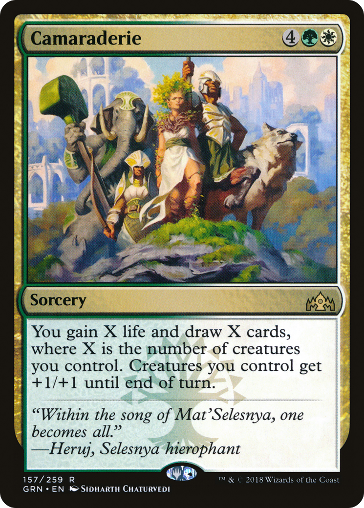 Camaraderie (157) Foil - Guilds of Ravnica