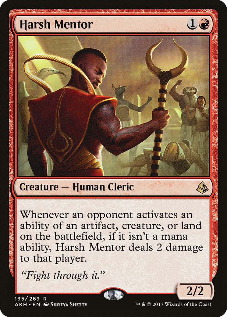 Harsh Mentor (135) Foil - Amonkhet