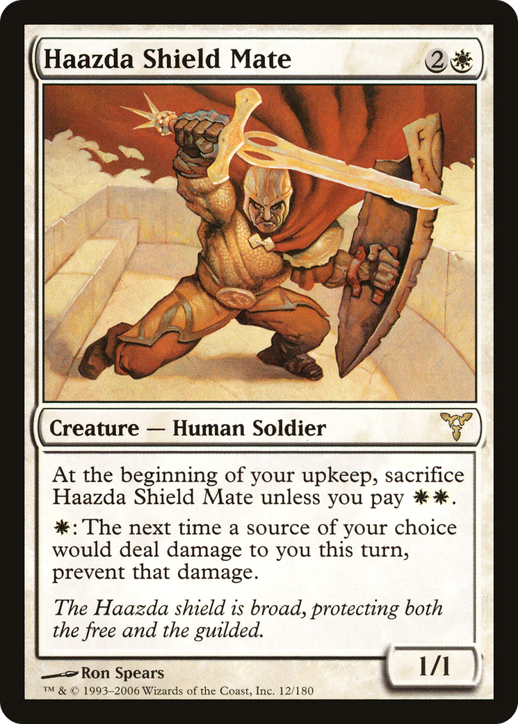 Haazda Shield Mate (012) Foil - Dissension