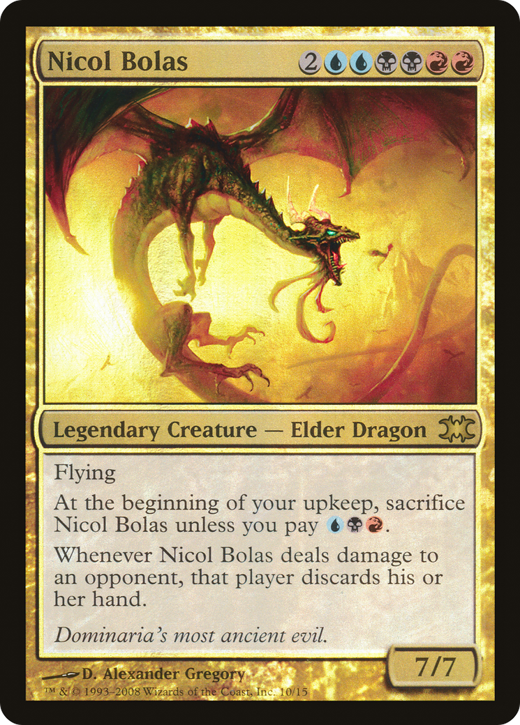 Nicol Bolas (010) Foil - From the Vault: Dragons