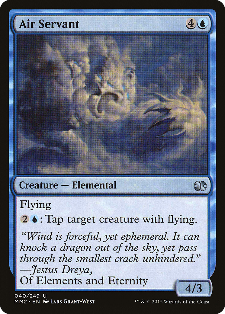 Air Servant (040) Foil - Modern Masters 2015