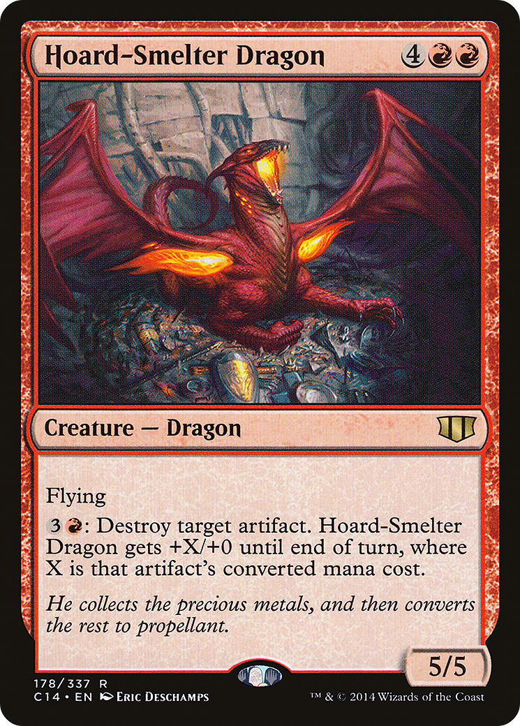 Hoard-Smelter Dragon (178) - Commander 2014