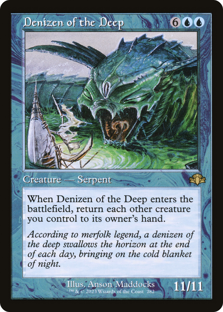 Denizen of the Deep (Retro) (282) - Dominaria Remastered