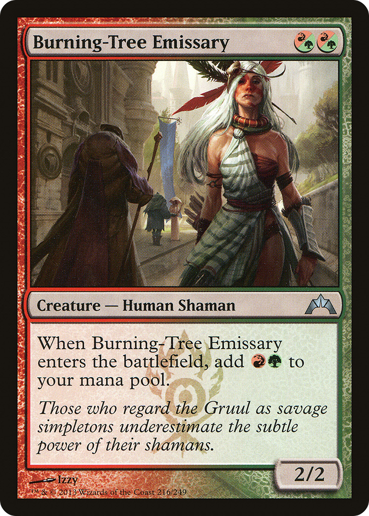 Burning-Tree Emissary (216) Foil - Gatecrash
