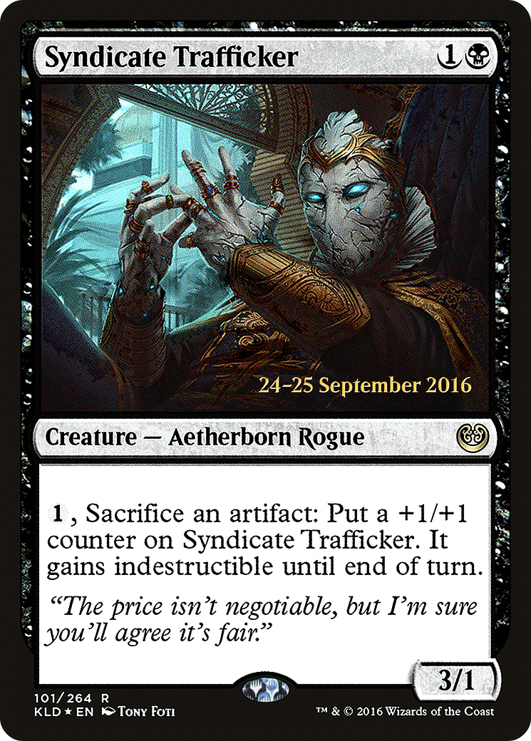 Syndicate Trafficker (101) Foil - Kaladesh Promos