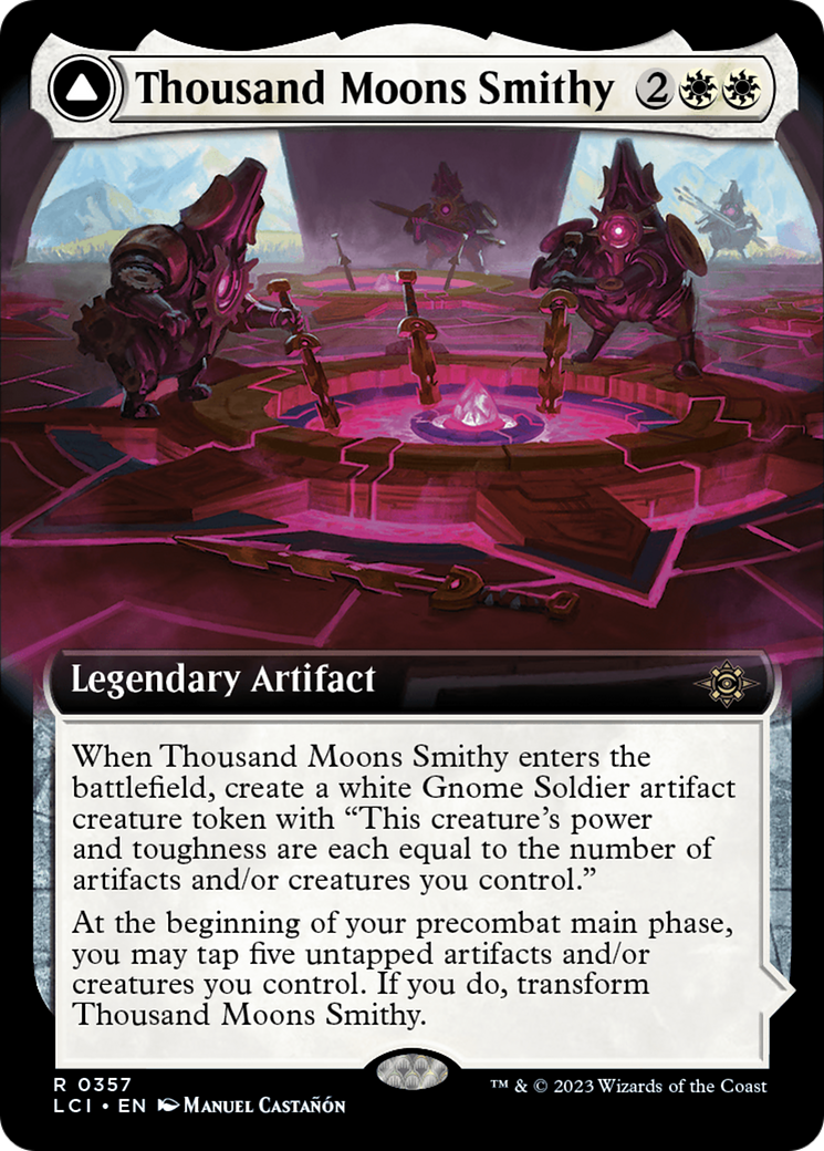 Thousand Moons Smithy (Extended Art) (357) Foil - The Lost Caverns of Ixalan