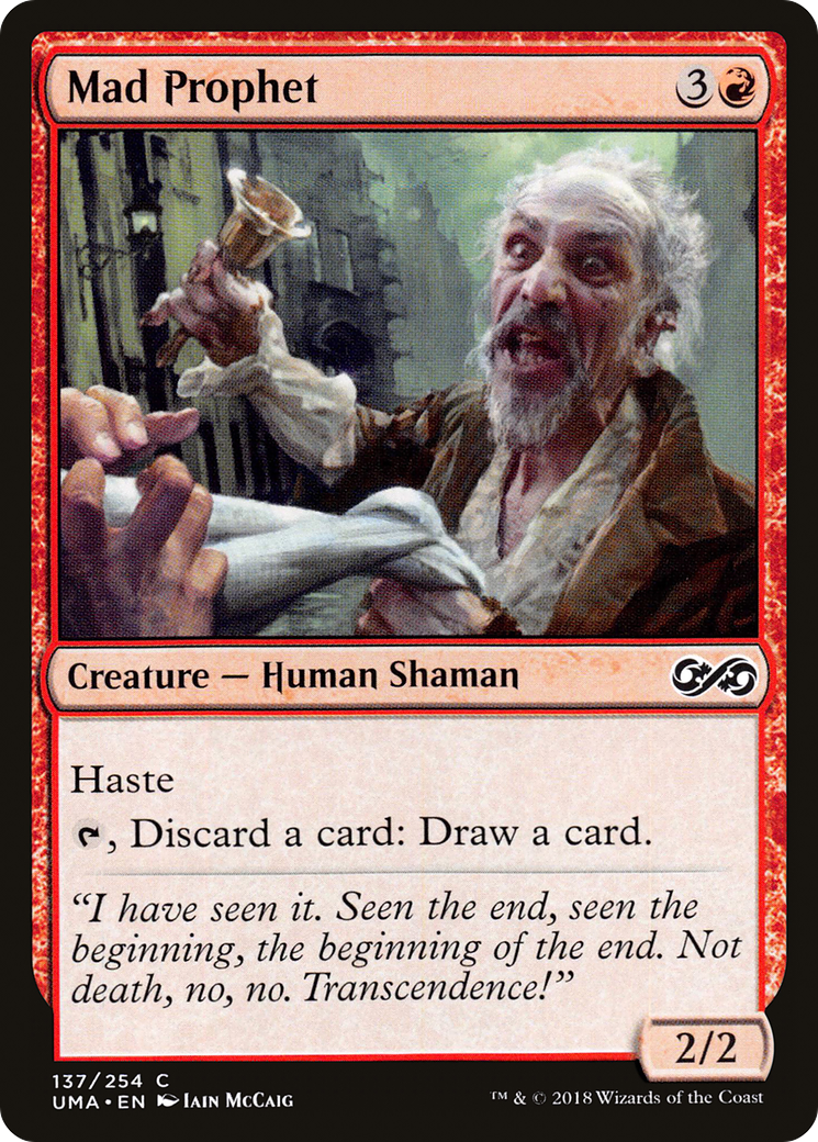 Mad Prophet (137) Foil - Ultimate Masters