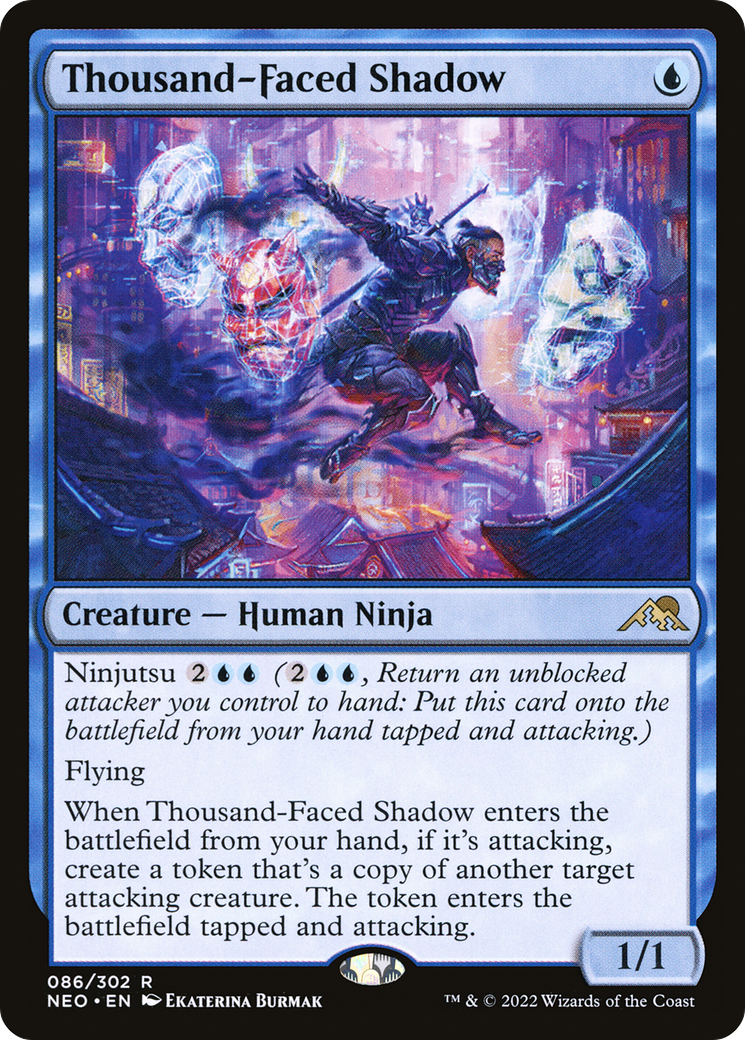 Thousand-Faced Shadow (086) - Kamigawa: Neon Dynasty