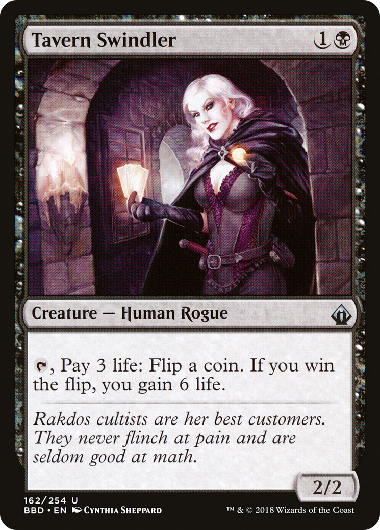 Tavern Swindler (162) Foil - Battlebond