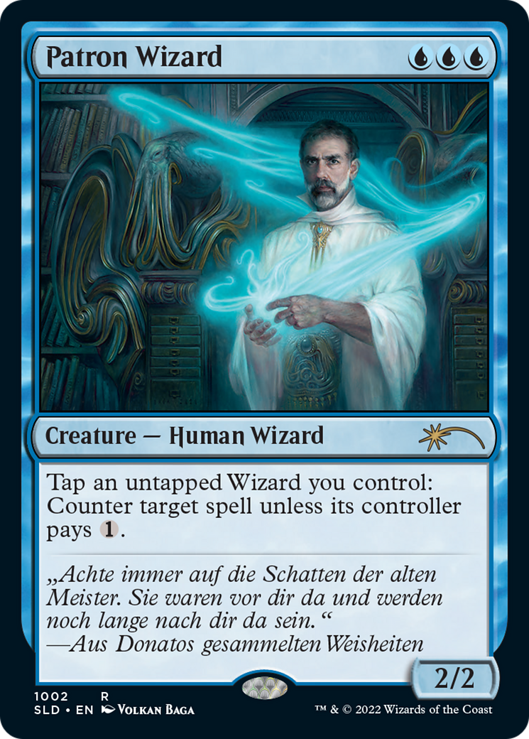 Patron Wizard (1002) Foil - Secret Lair Drop