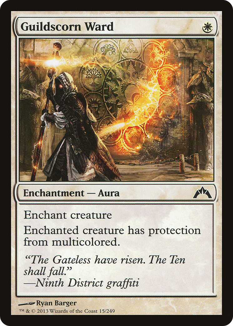 Guildscorn Ward (015) Foil - Gatecrash