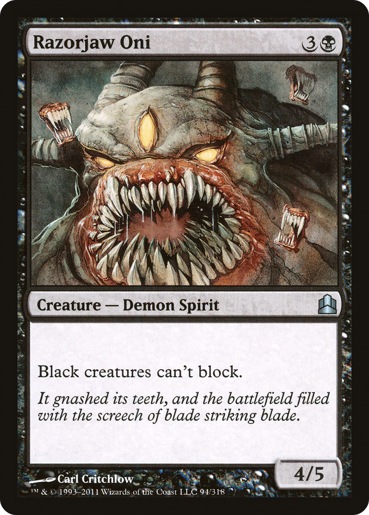 Razorjaw Oni (094) - Commander 2011